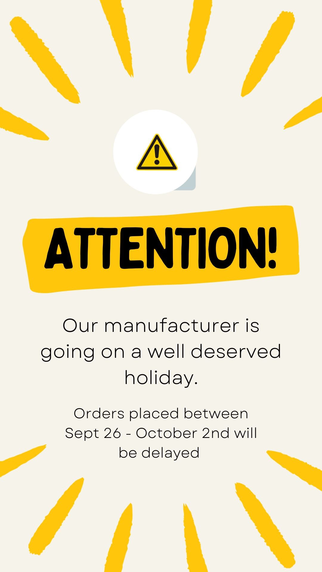 Important Shipping Notice for Amorem Footwear Customers